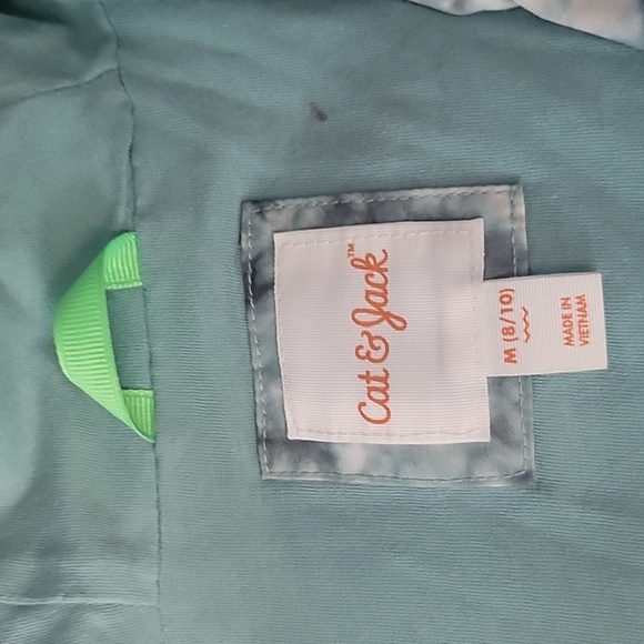 Tie Dye Boys Rain Jacket - Picture 2 of 3